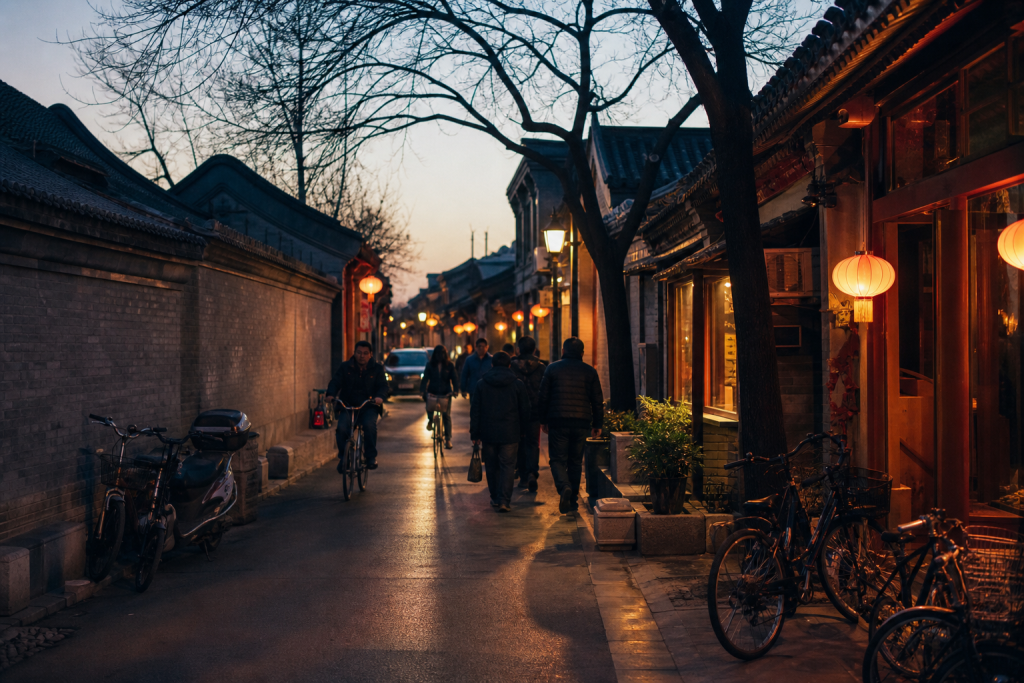 Hutong tradițional din Beijing inclus într-un itinerar de patru zile